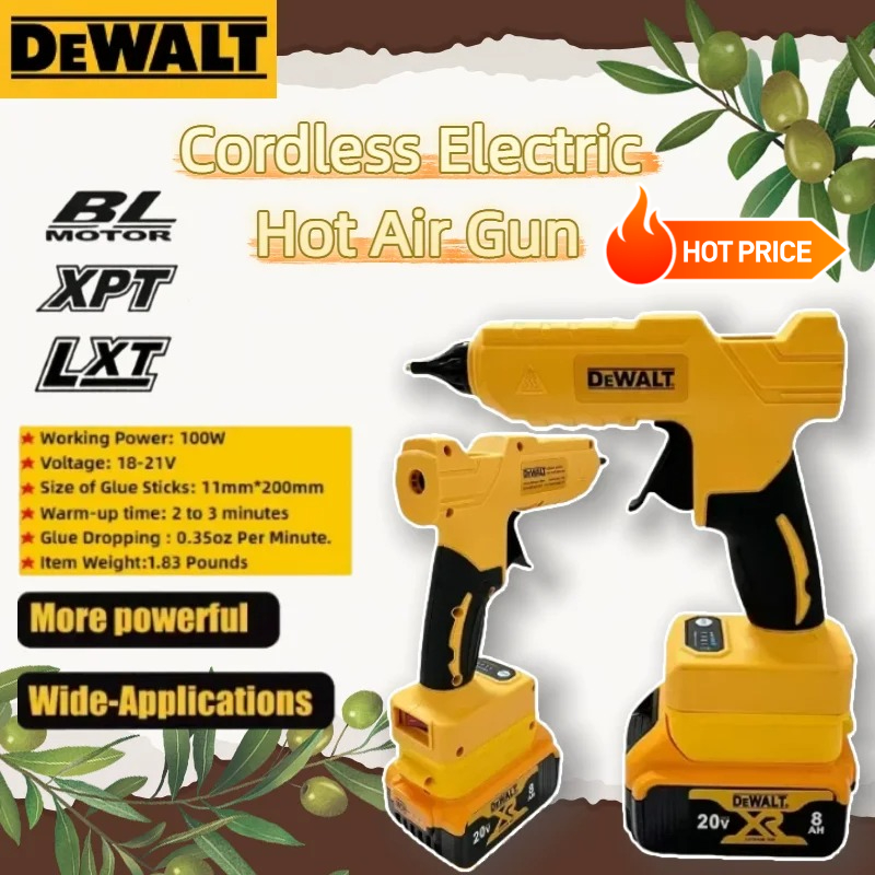 Hot Melt Glue Gun Cordless - Dewalt Draadloze Elektrische Handheld Hete Lijmpistool