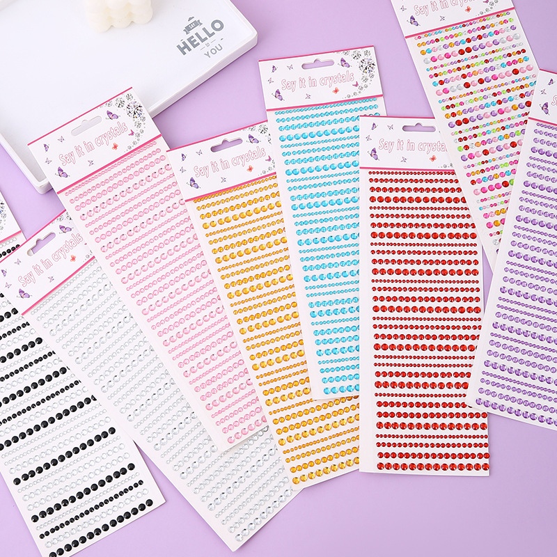 Craft Tools - Gemengde maten acryl diamant stickers zelfklevende