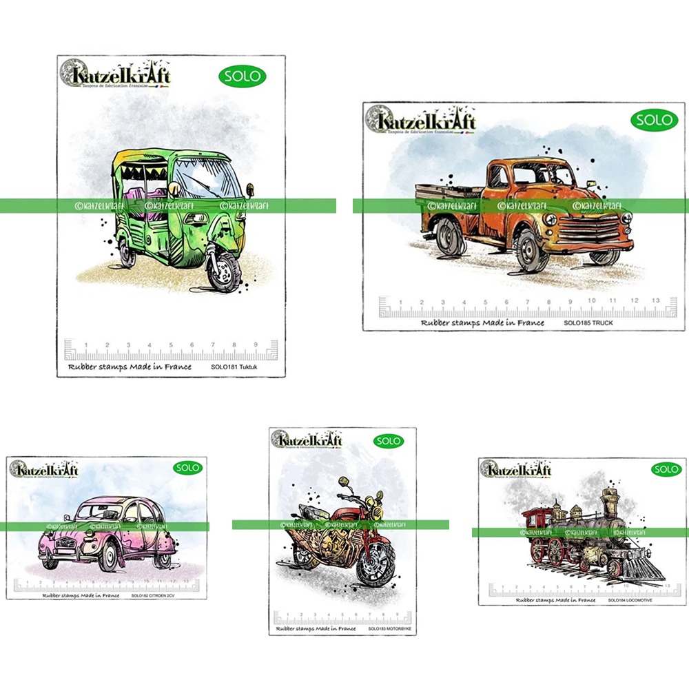Clear Silicone Stamps For Card Making - Treinen En Vrachtwagens Maken Siliconen Stempels