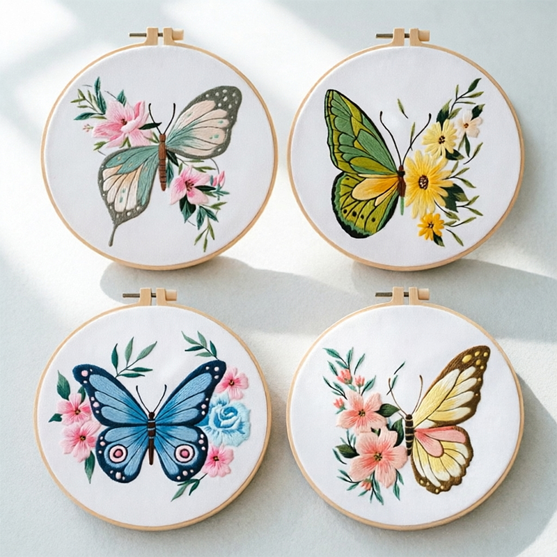 Embroidery - 1 stuk 20x20 cm 7,87 inch