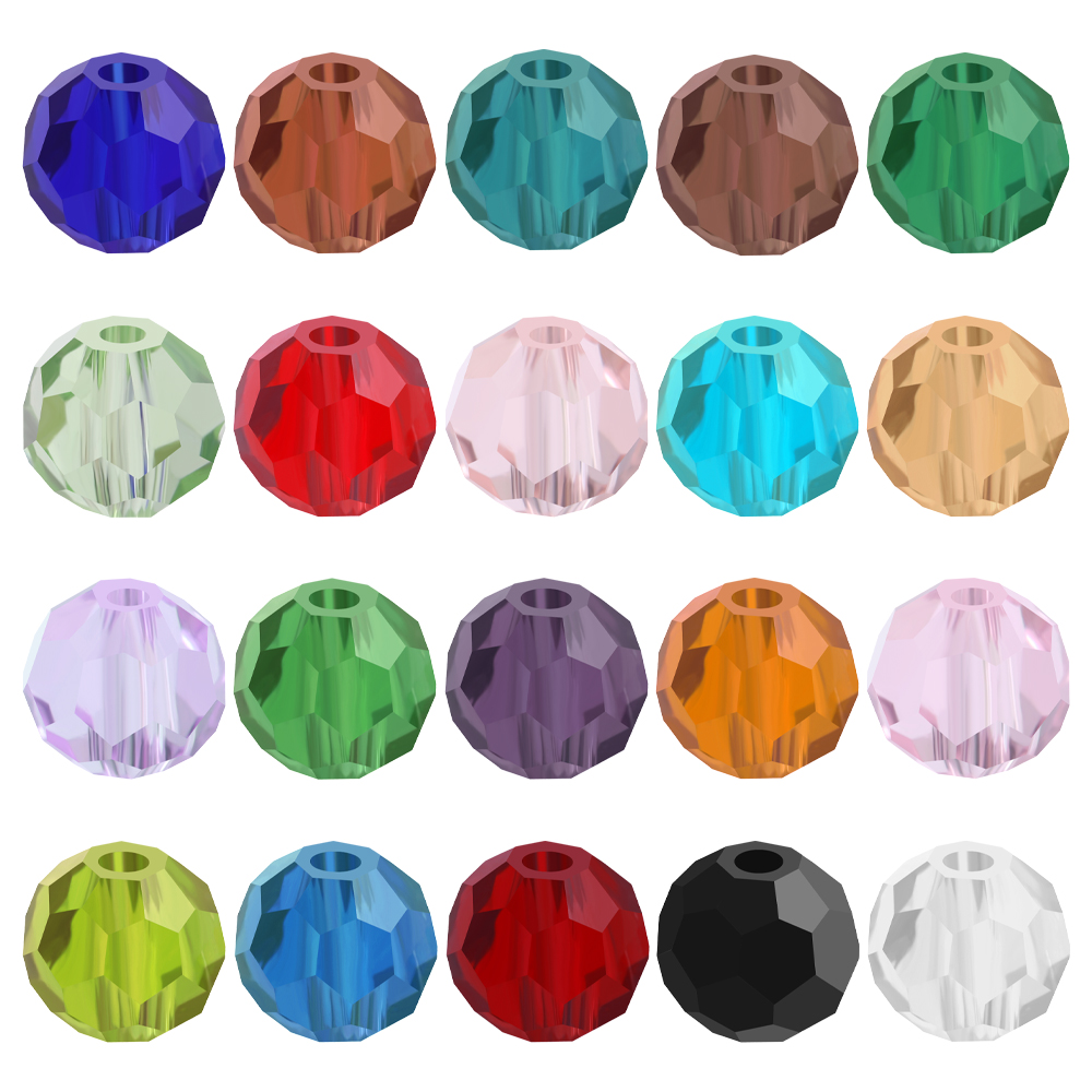 Glass Seed Beads 2Mm Jewelry Making - 32Facets Ronde Kralen 2mm 3mm 4mm