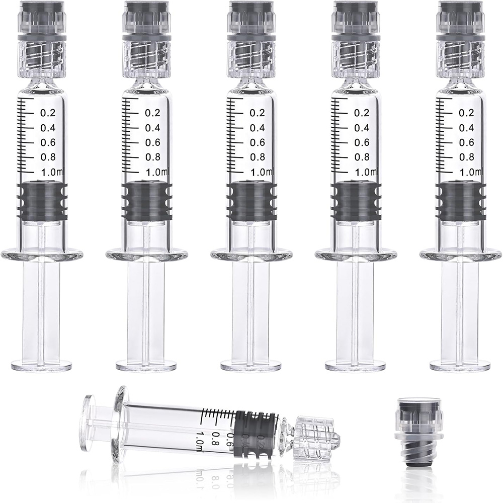 Craft Tools - 1ml glazen Luer Pet Food meetbeker,