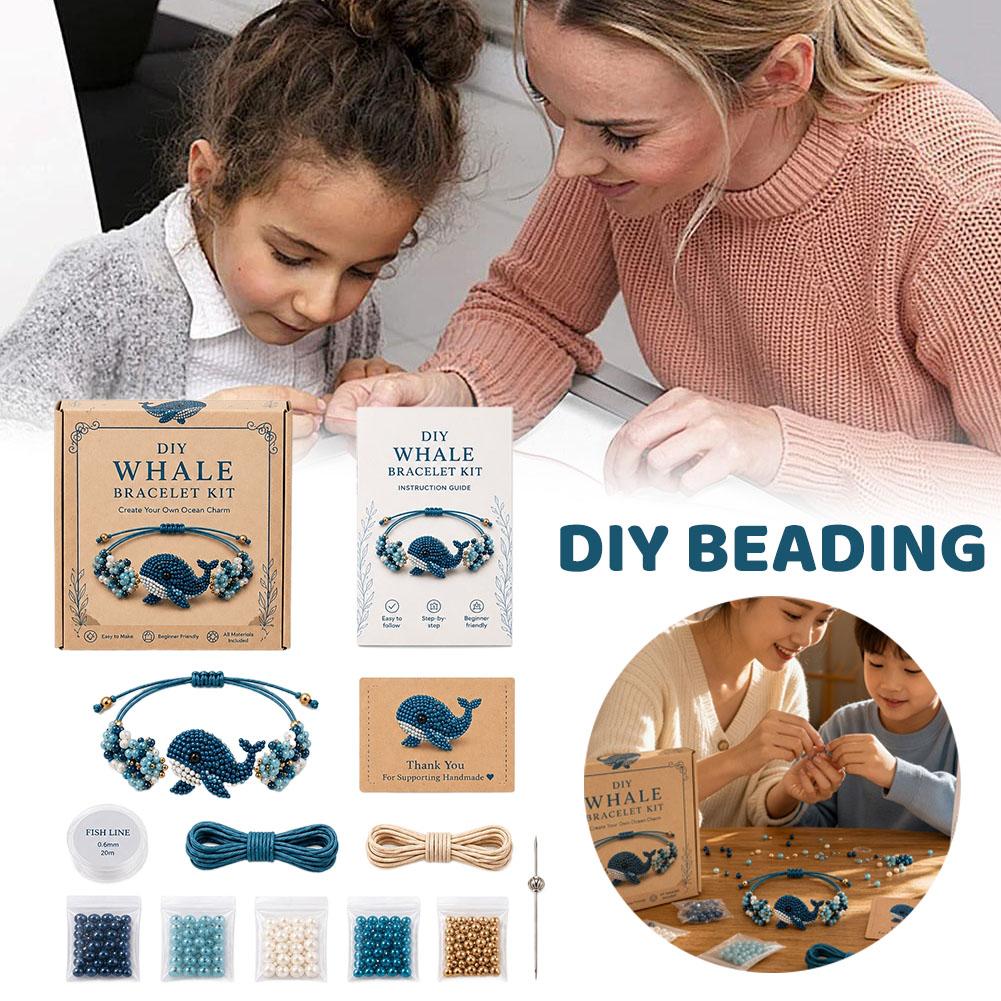 Beading - DIY kralenarmband maakset, schattige dieren DIY