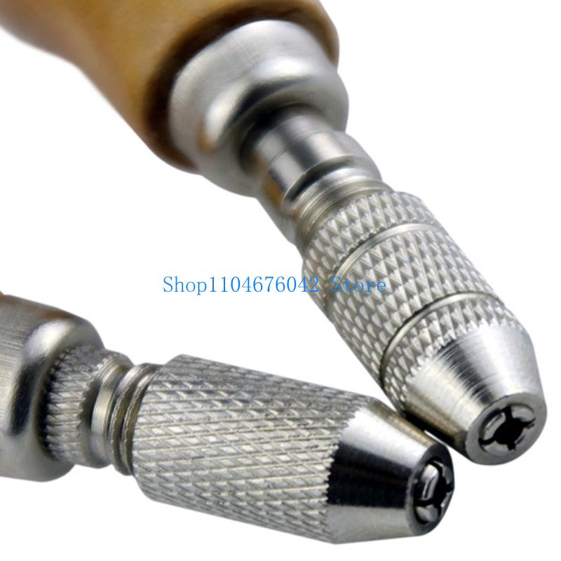 Craft Tools - 652F Kalebas Paddestoel Duwboorhandvat Draaiende draadwikkelboorgereedschap