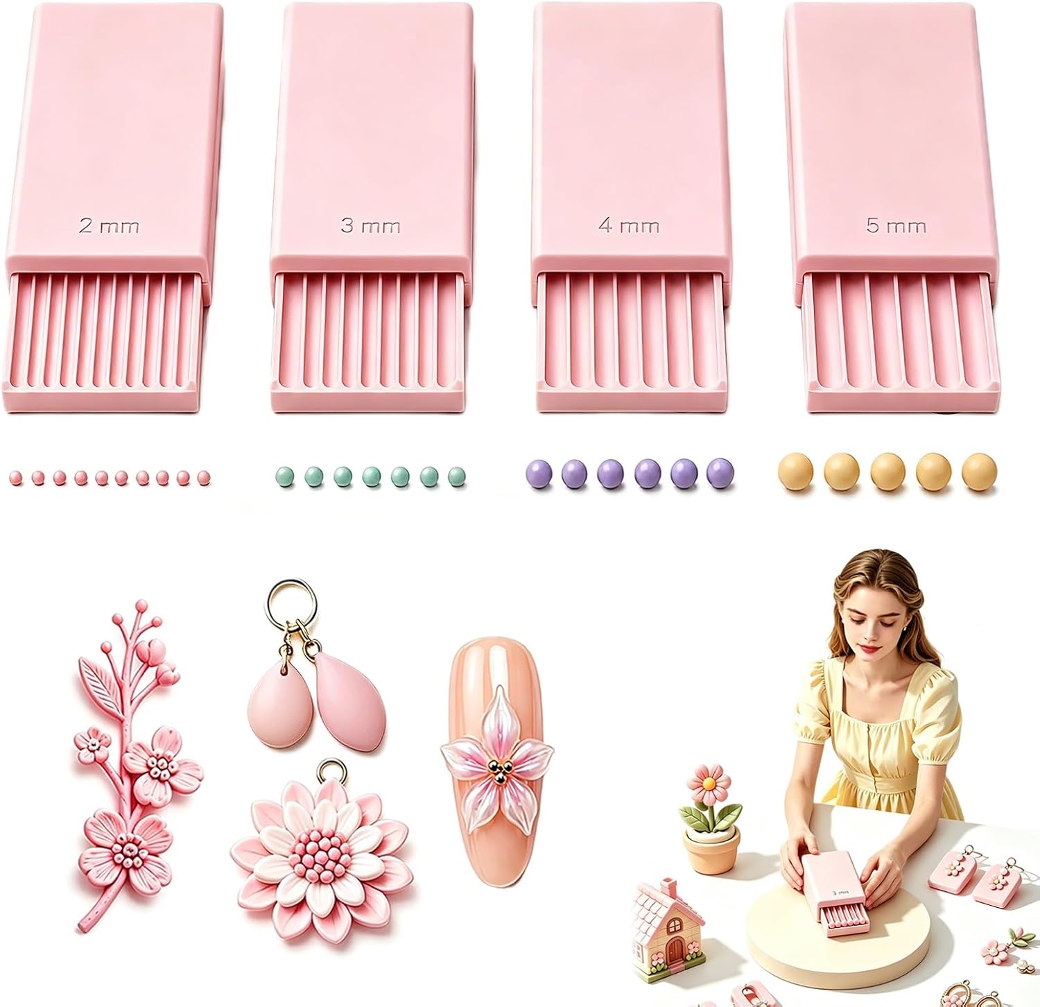 Beading - 3D Print Clay Gel Ball Maker