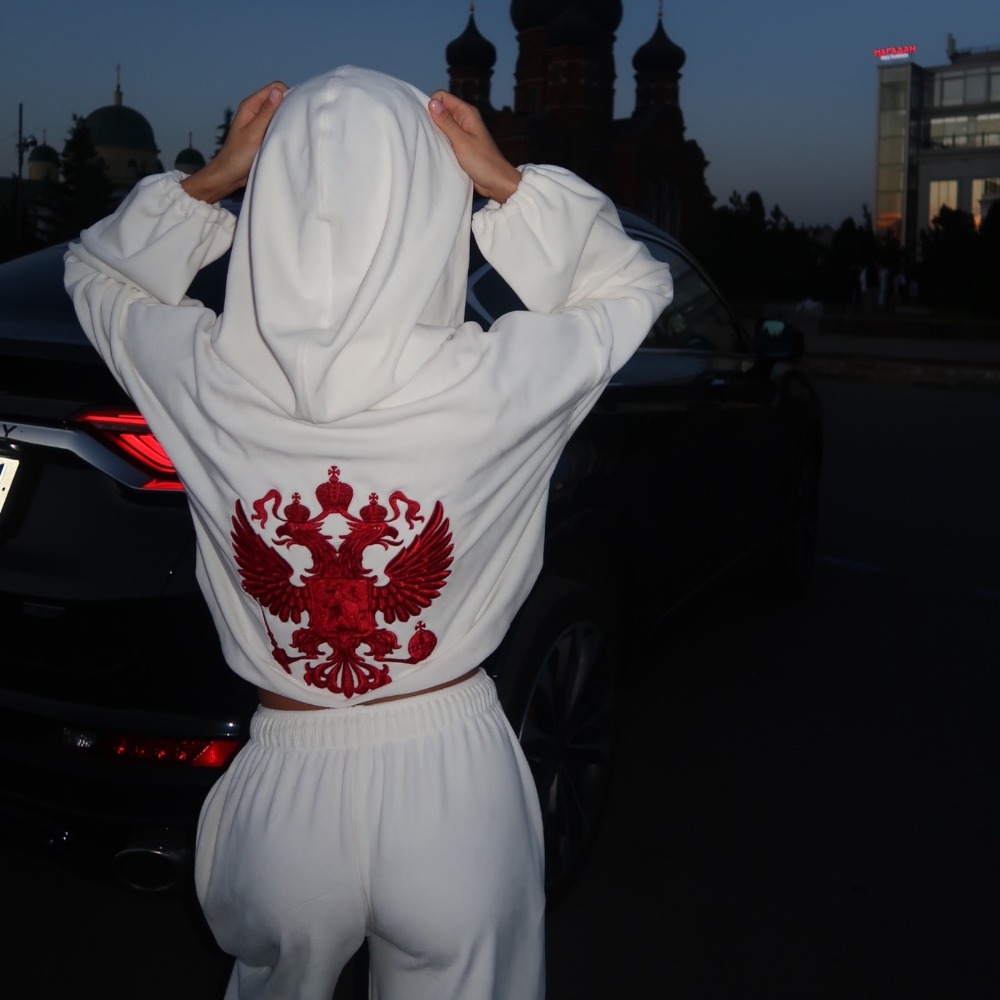 Embroidery - Street Trend Back Geborduurde Hoodie Broekpak