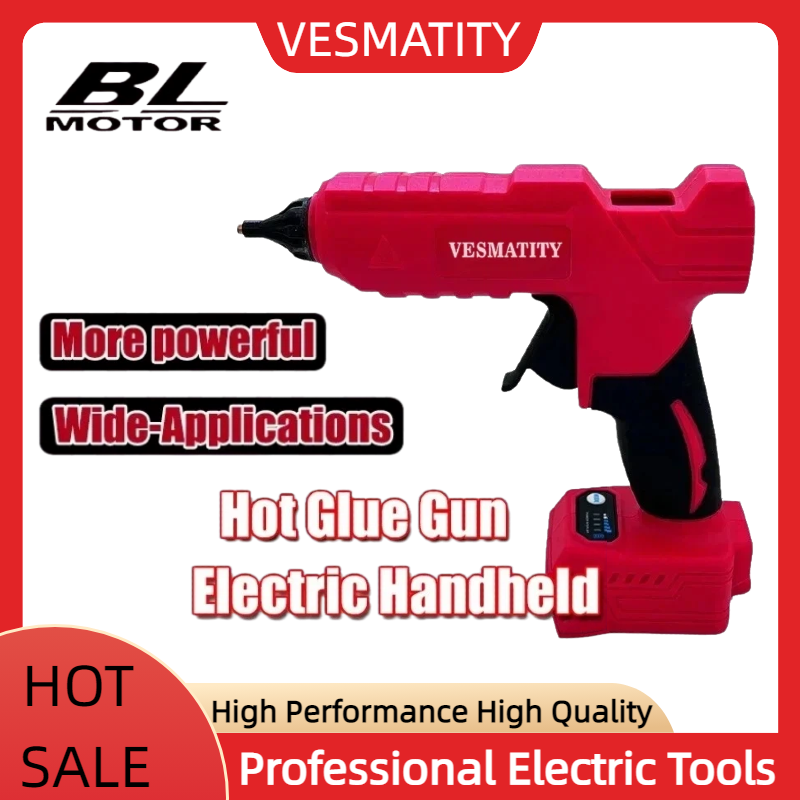 Hot Melt Glue Gun Cordless - Draadloze elektrische lijmpistool, elektrisch lijmpistool, 11mm