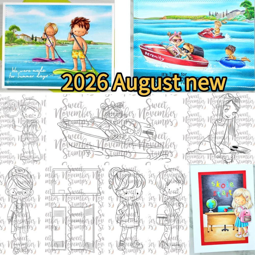 Clear Silicone Stamps For Card Making - 2026 Mei nieuwe zeemeermin Medal Framework