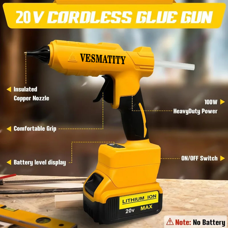 Handheld Elektrisch Multifunct - Hot Melt Glue Gun Cordless recensie en prijs
