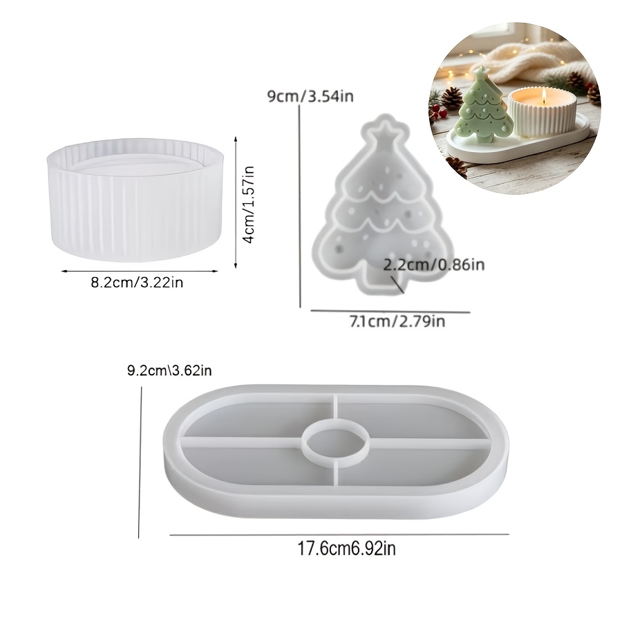 3-delige set hars siliconen ma - Silicone Epoxy Resin Molds Set recensie en prijs