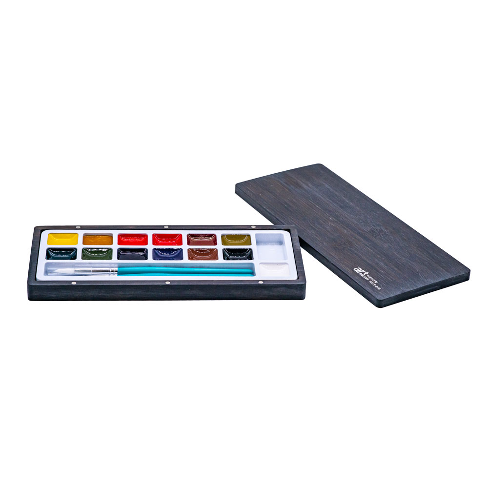 ArtSecret 13-solide aquarelpal - Watercolor Paint Set Solid Pigment recensie en prijs