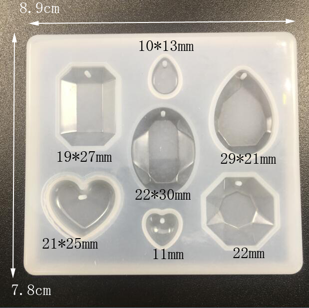 6-delige siliconenhars malset  - Silicone Epoxy Resin Molds Set recensie en prijs