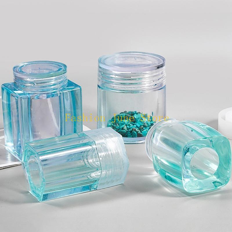 1 Set Opslagfles Pot Kristal E - Silicone Epoxy Resin Molds Set recensie en prijs