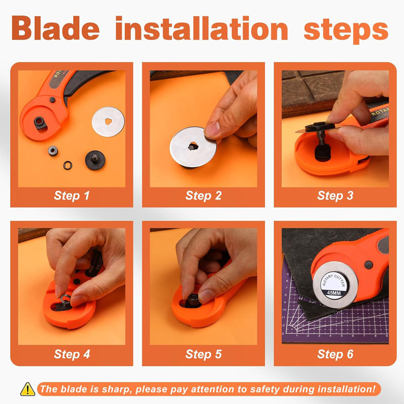 Stof Rotatieknipper 45mm mesje - Rotary Cutter For Fabric 45Mm recensie en prijs