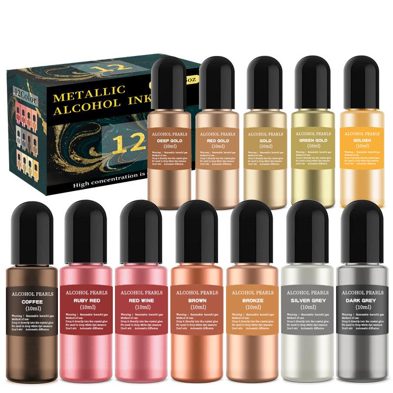 1 Set Hars Pigment Kit Art Ink - Silicone Epoxy Resin Molds Set recensie en prijs
