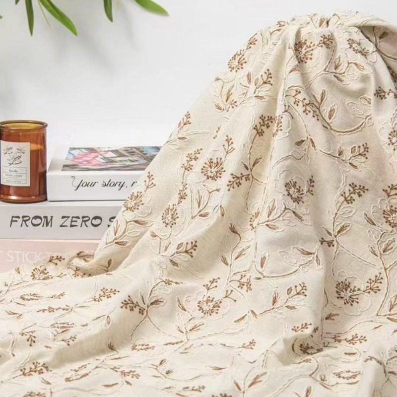 Geborduurde tule kantbies stof - Sewing recensie en prijs