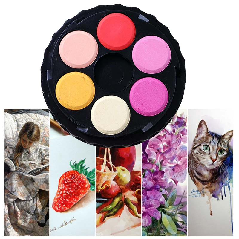 KOH-I-NOOR Solid Aquarel Pigme - Watercolor Paint Set Solid Pigment recensie en prijs