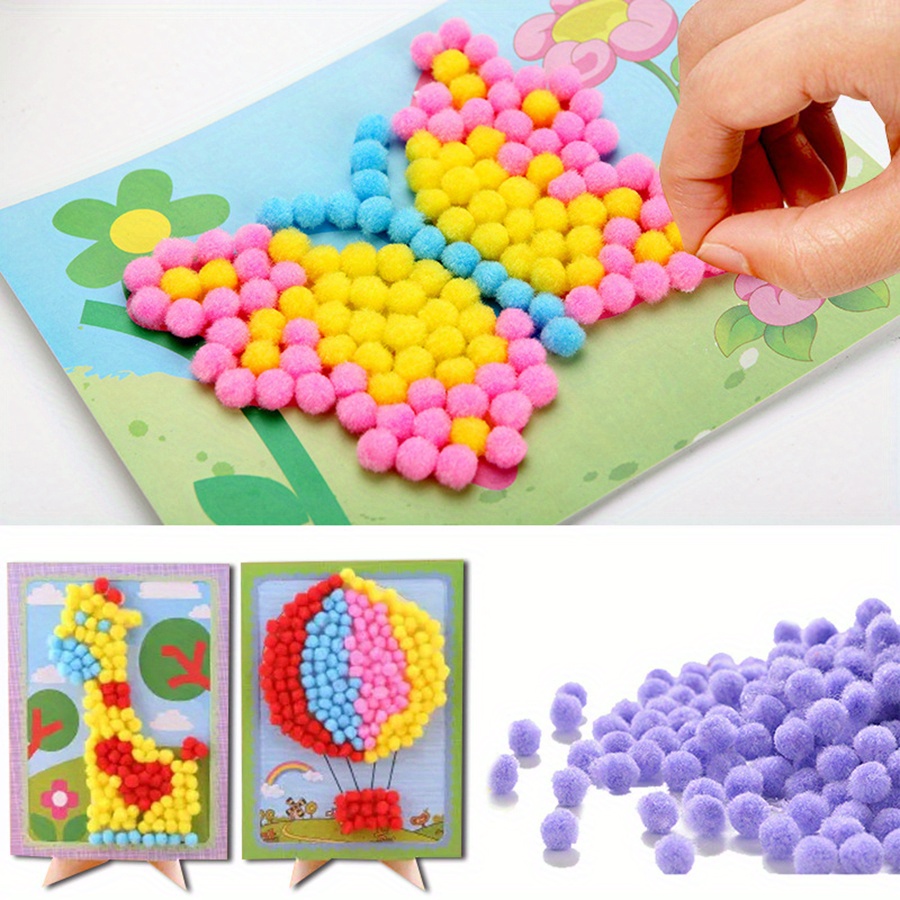 2 stks 16x21 cm Kleurrijke Pom - Painting Supplies recensie en prijs