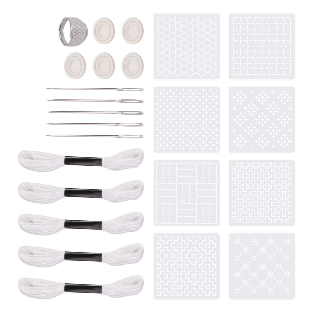 ~PERFECT}24-delige plastic sja - Embroidery recensie en prijs