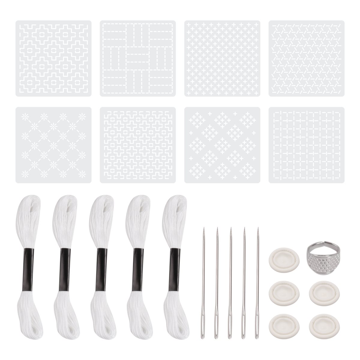 ~PERFECT}24-delige plastic sja - Embroidery recensie en prijs
