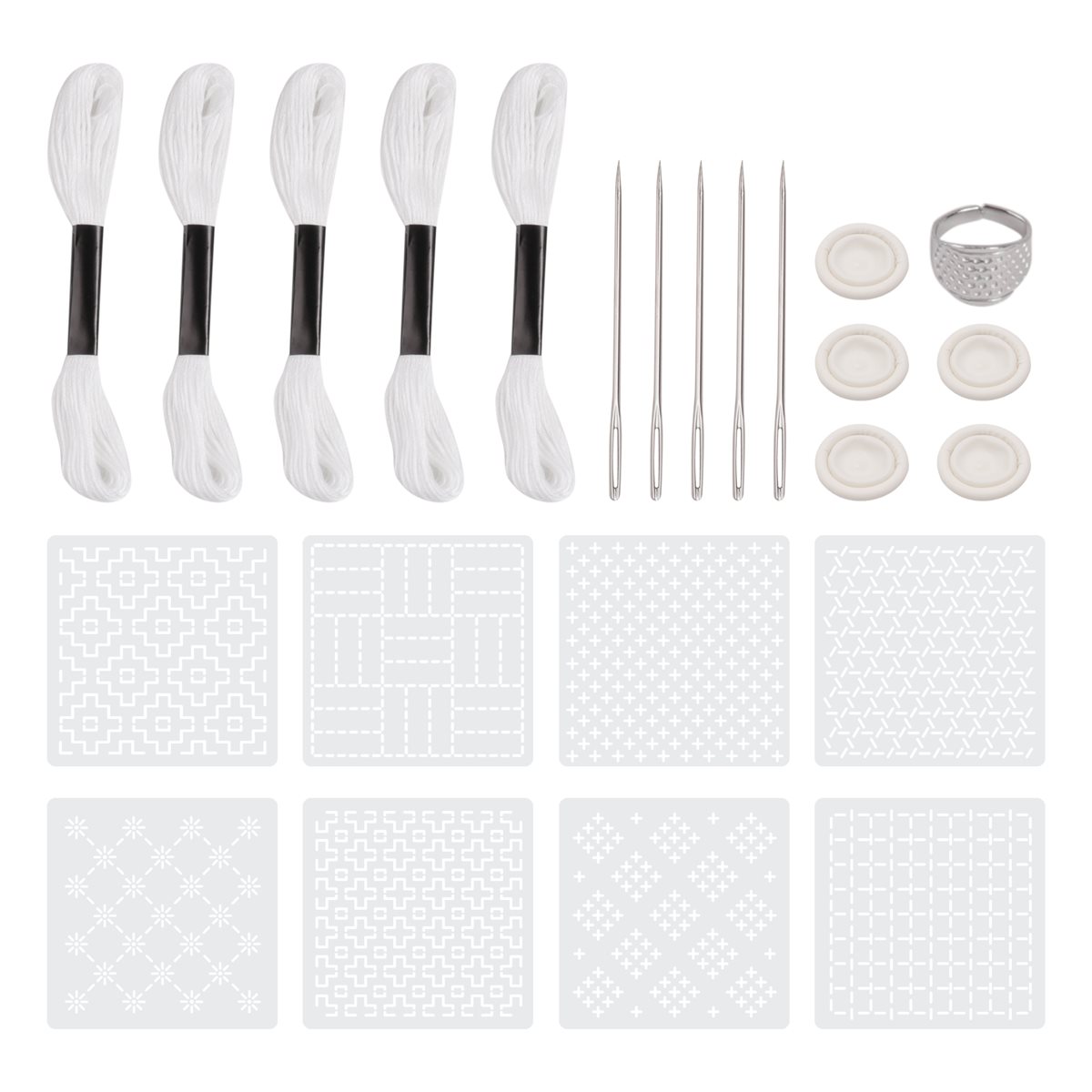 ~PERFECT}24-delige plastic sja - Embroidery recensie en prijs