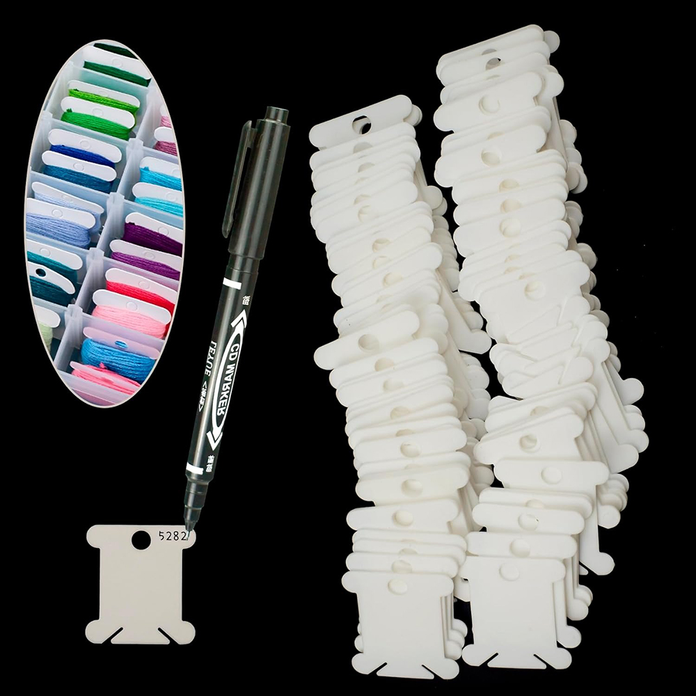 Borduurgaren Organizer met 18  - Cotton Embroidery Thread Skeins recensie en prijs
