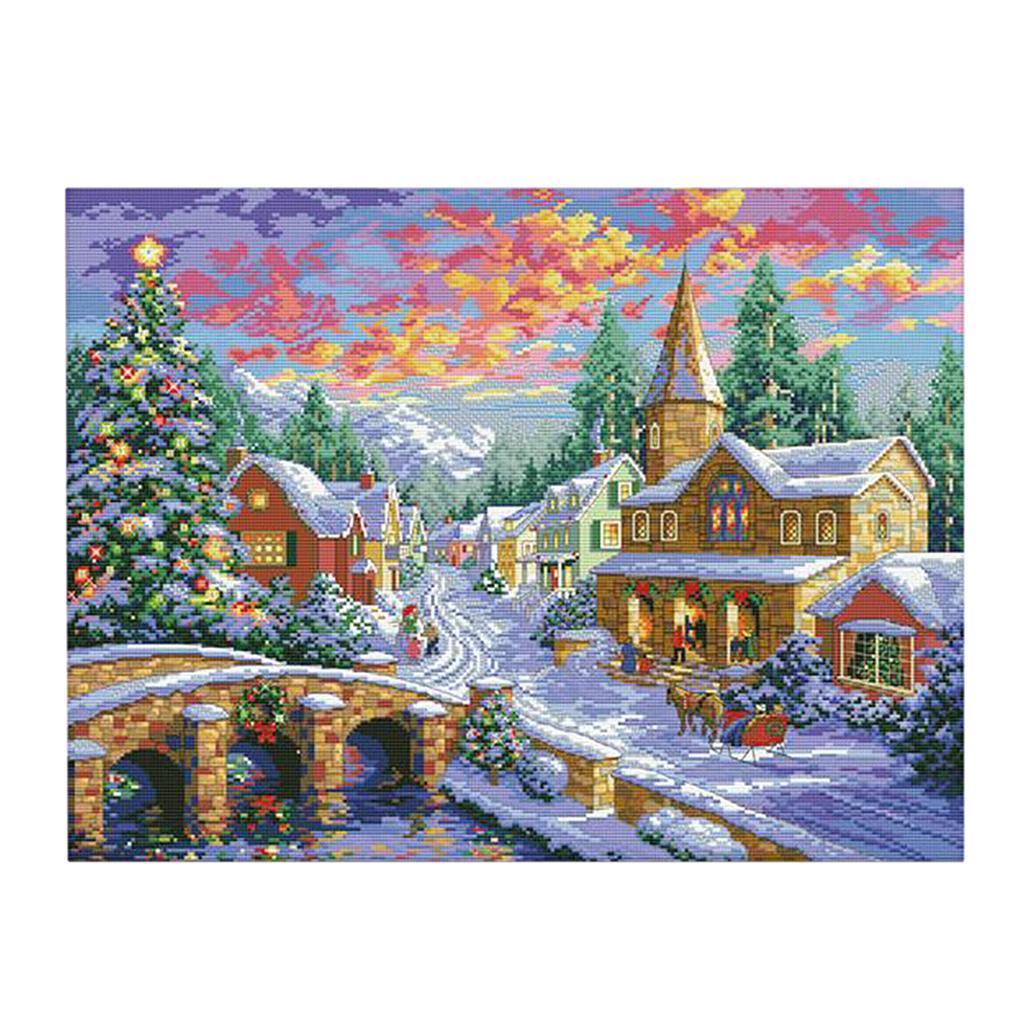 DIY Handwerkset met voorgedruk - Cross Stitch Stamped Kits Beginners recensie en prijs