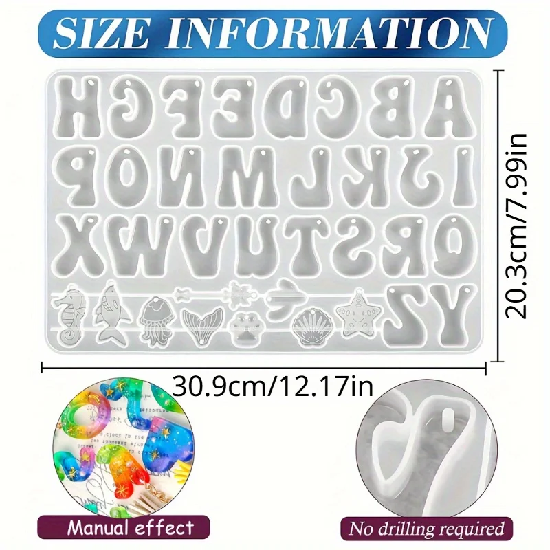 Siliconen hars gietvormen set  - Silicone Epoxy Resin Molds Set recensie en prijs