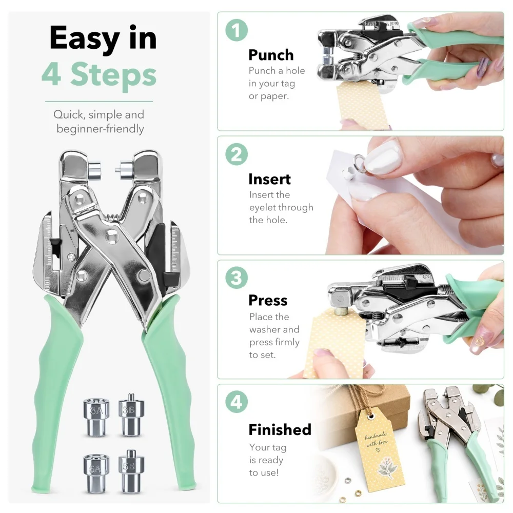 Grommet gereedschapsset, handm - Sewing recensie en prijs