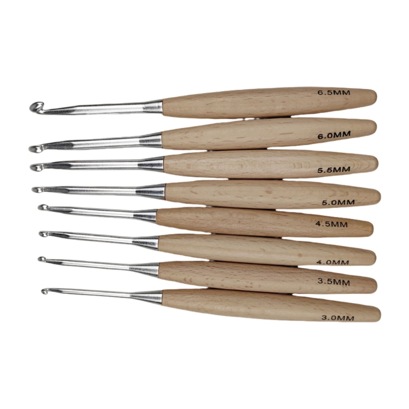 97BA haaknaald met ergonomisch - Wooden Crochet Hooks Ergonomic Handle recensie en prijs