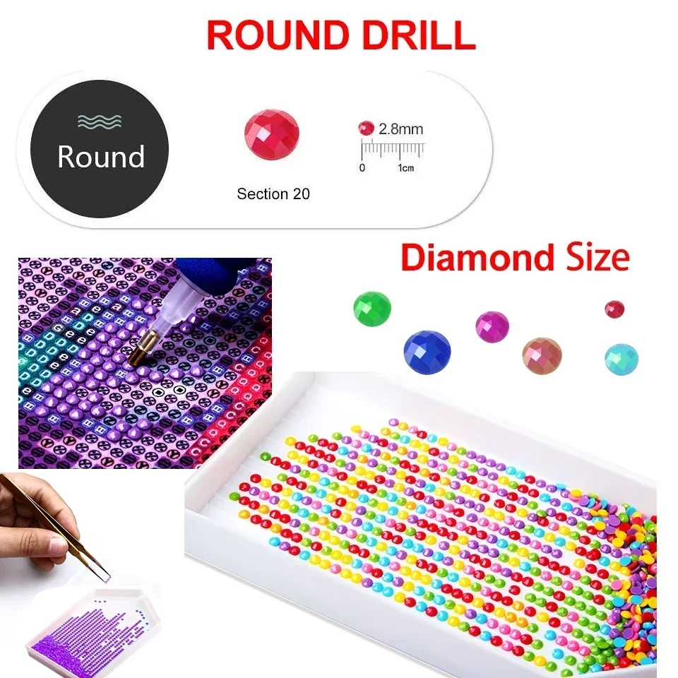 5D DIY Diamond Painting Kit Co - 5D Diamond Painting Kit Full Drill recensie en prijs