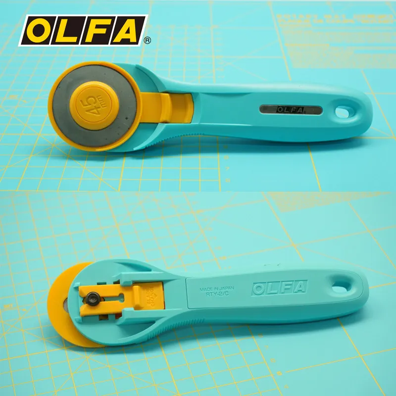 Olfa RTY-2/C 45Mm Roterend Roz - Rotary Cutter For Fabric 45Mm recensie en prijs