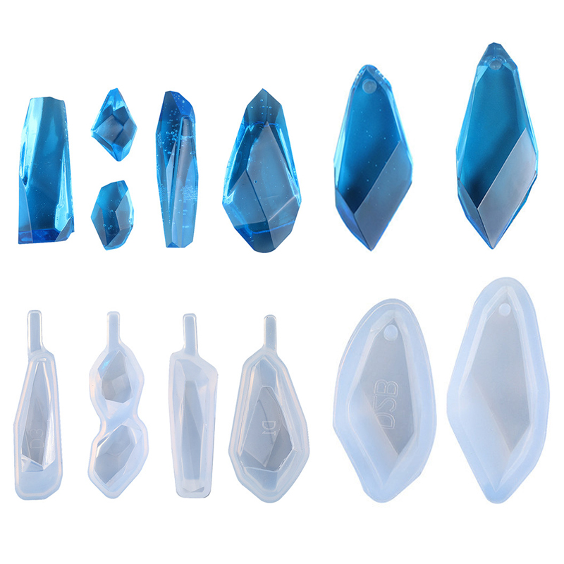 1/6/10pcs DIY Sleutelhanger Ha - Silicone Epoxy Resin Molds Set recensie en prijs