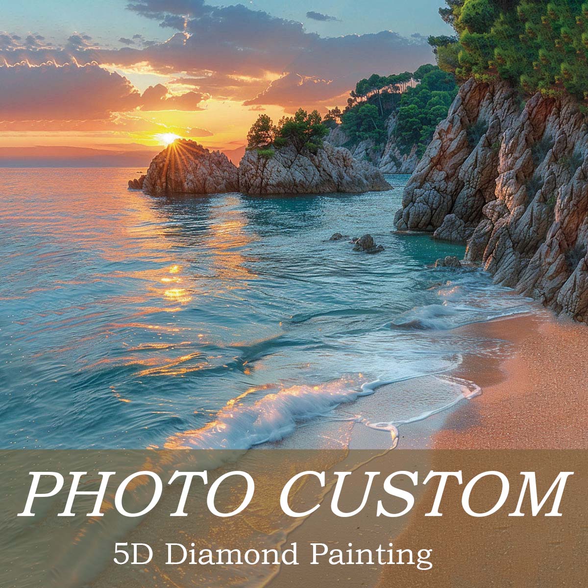 Gepersonaliseerde diamant schi - 5D Diamond Painting Kit Full Drill recensie en prijs