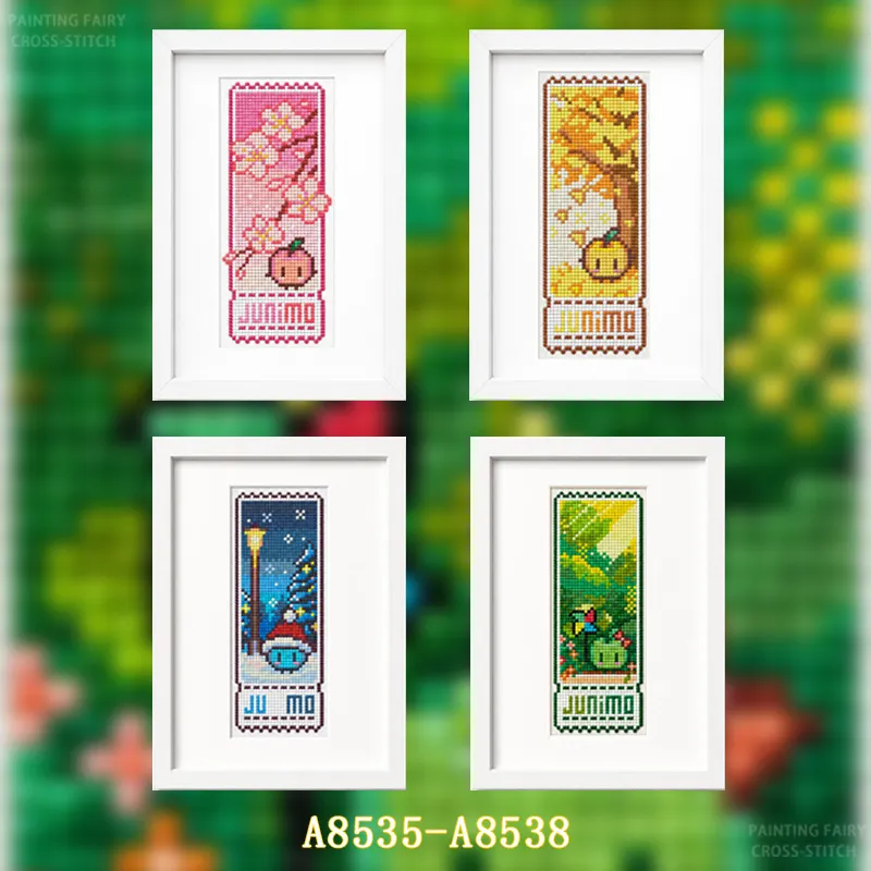 [A-Four Seasons Series]Beginne - Cross Stitch Stamped Kits Beginners recensie en prijs