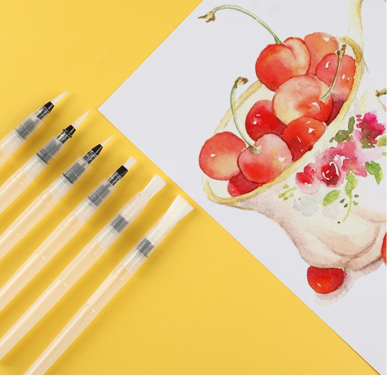 Kraanwaterpennenset Effen aqua - Watercolor Paint Set Solid Pigment recensie en prijs