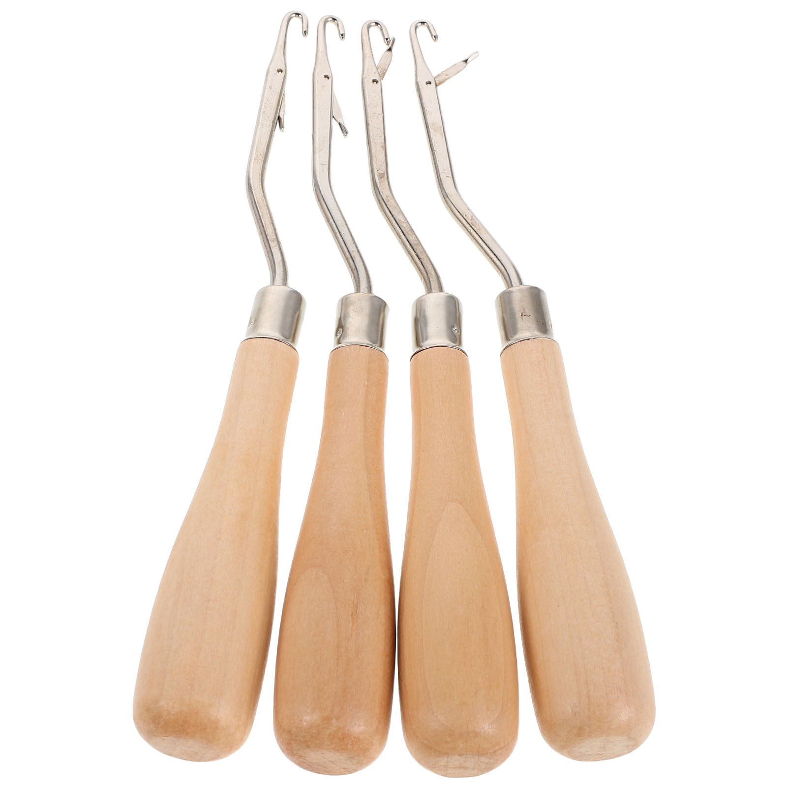4 stuks haaknaalden met ergono - Wooden Crochet Hooks Ergonomic Handle recensie en prijs