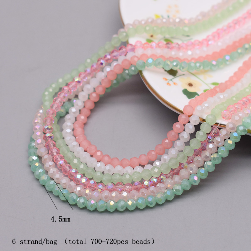 4 mm kleurenschema 6 streng/za - Glass Seed Beads 2Mm Jewelry Making recensie en prijs
