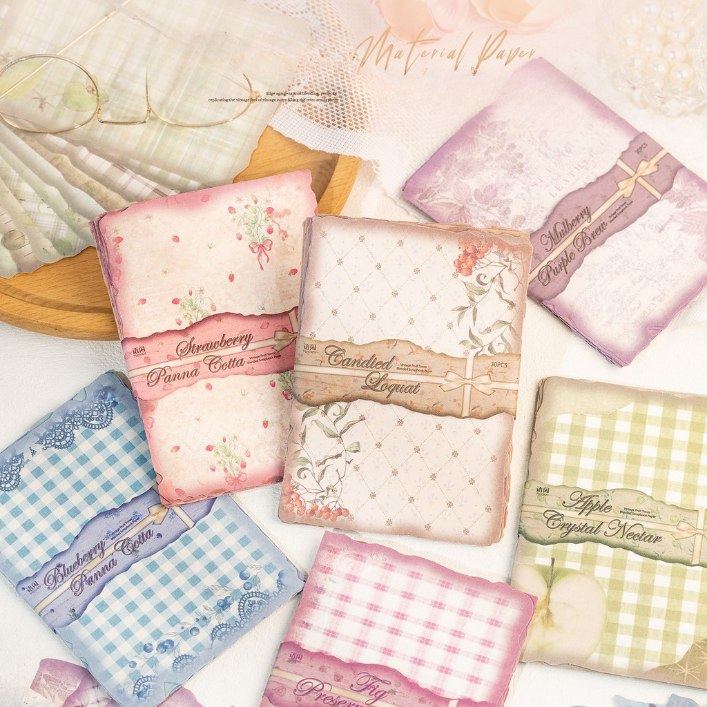30 vellen vintage scrapbookpap - Vintage Junk Journal Scrapbooking Paper recensie en prijs
