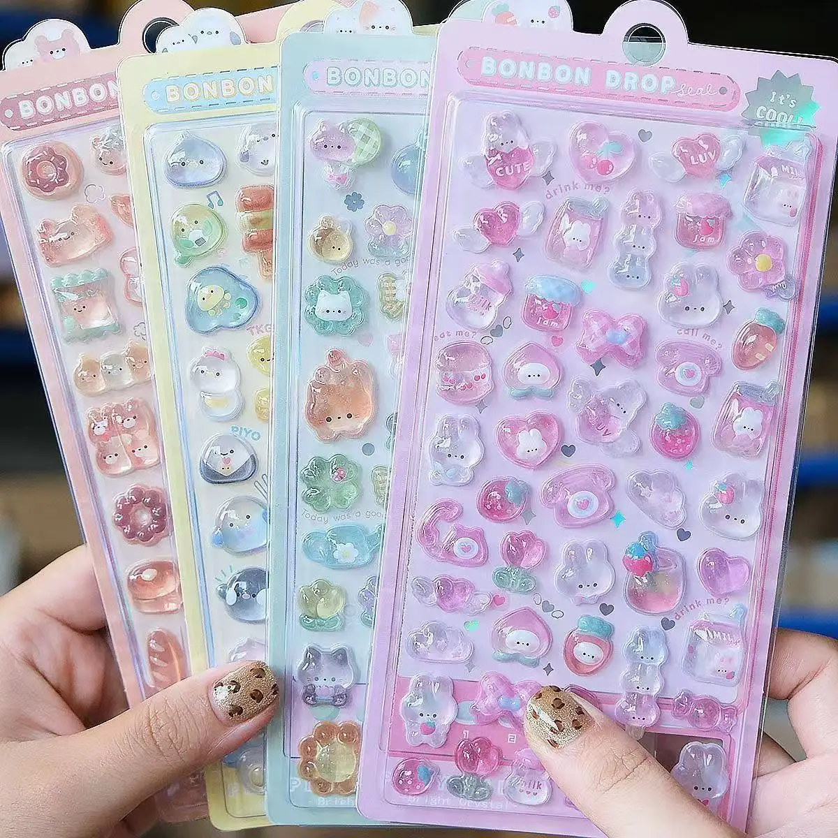 =-=2027Kawaii 3D Jelly Hars St - Scrapbooking recensie en prijs