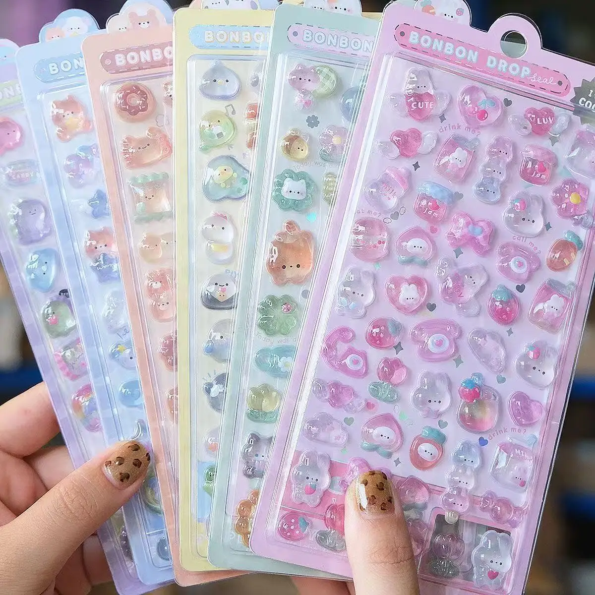 =-=2027Kawaii 3D Jelly Hars St - Scrapbooking recensie en prijs
