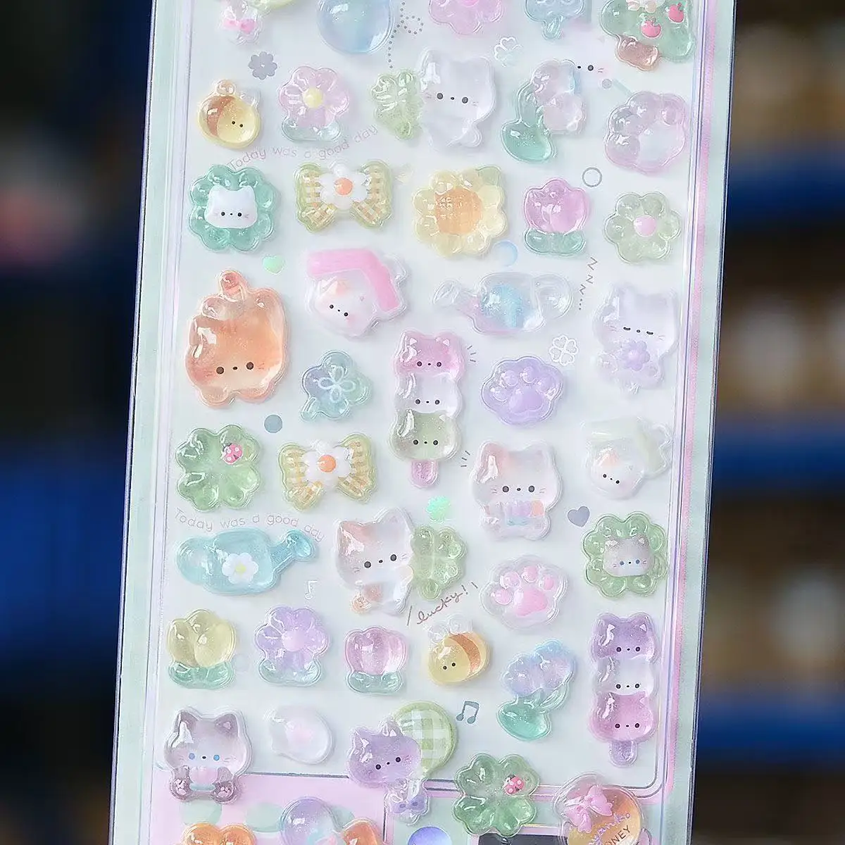 =-=2027Kawaii 3D Jelly Hars St - Scrapbooking recensie en prijs