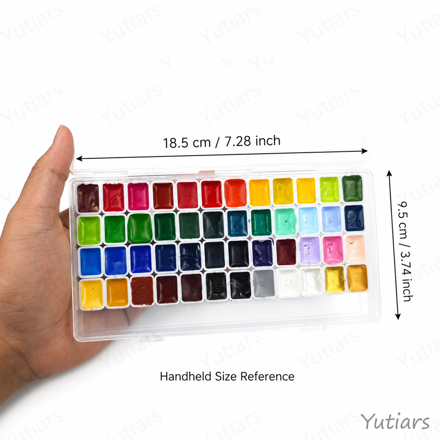 48 kleuren professionele granu - Watercolor Paint Set Solid Pigment recensie en prijs