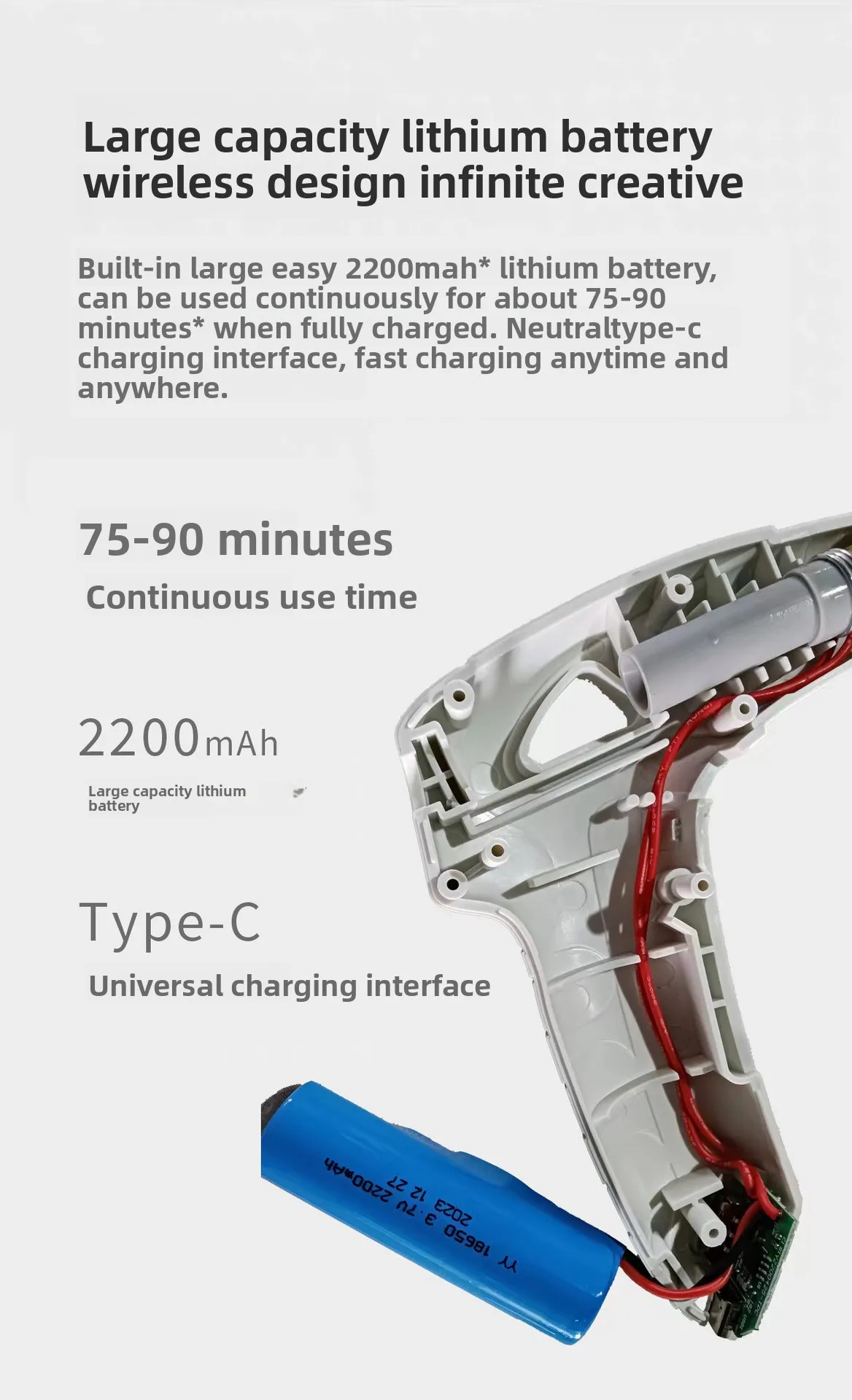 Elektrisch lijmpistool Snoerlo - Hot Melt Glue Gun Cordless recensie en prijs