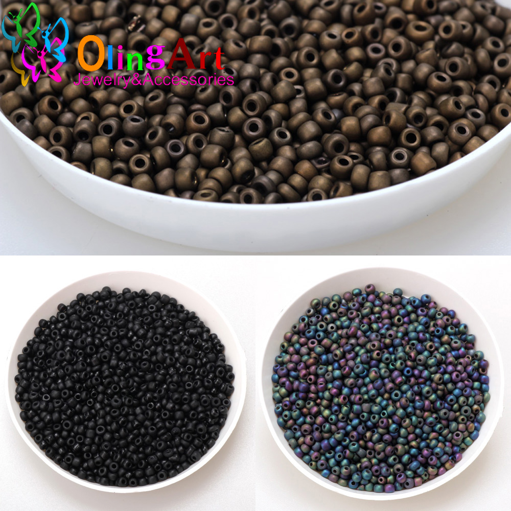 2Mm 3Mm 4Mm Plating Matte Kleu - Glass Seed Beads 2Mm Jewelry Making recensie en prijs