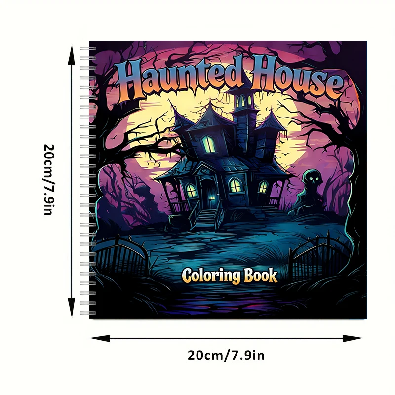Spookhuis kleurboek voor volwa - Painting Supplies recensie en prijs