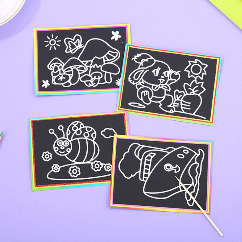10 Vellen Krasschilderpapier S - Painting Supplies recensie en prijs