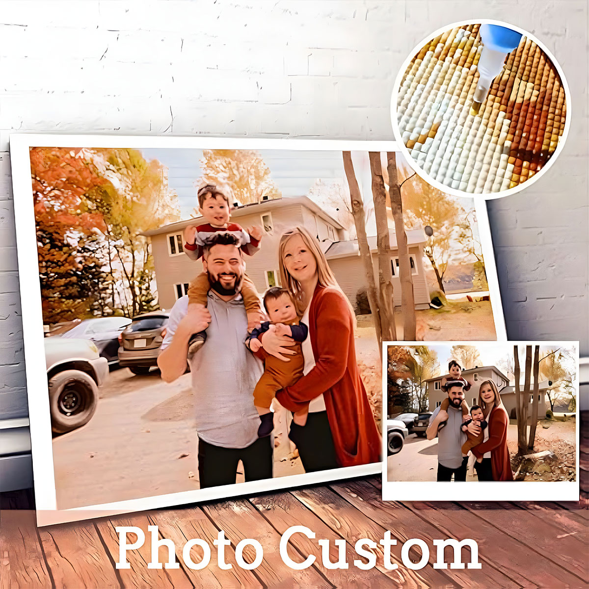 Gepersonaliseerde Custom Photo - 5D Diamond Painting Kit Full Drill recensie en prijs