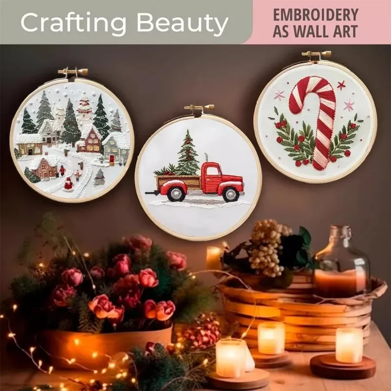 Handborduurwerk Starterskit Di - Cross Stitch Stamped Kits Beginners recensie en prijs