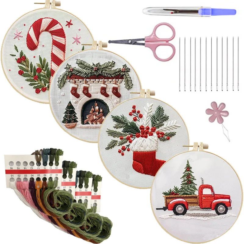 Handborduurwerk Starterskit Di - Cross Stitch Stamped Kits Beginners recensie en prijs